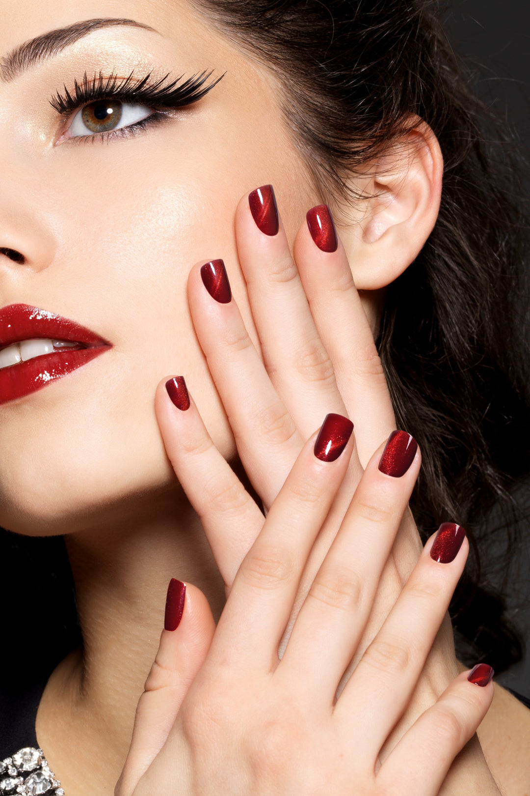 Starlite Red | Soft & Durable Press-On Nails